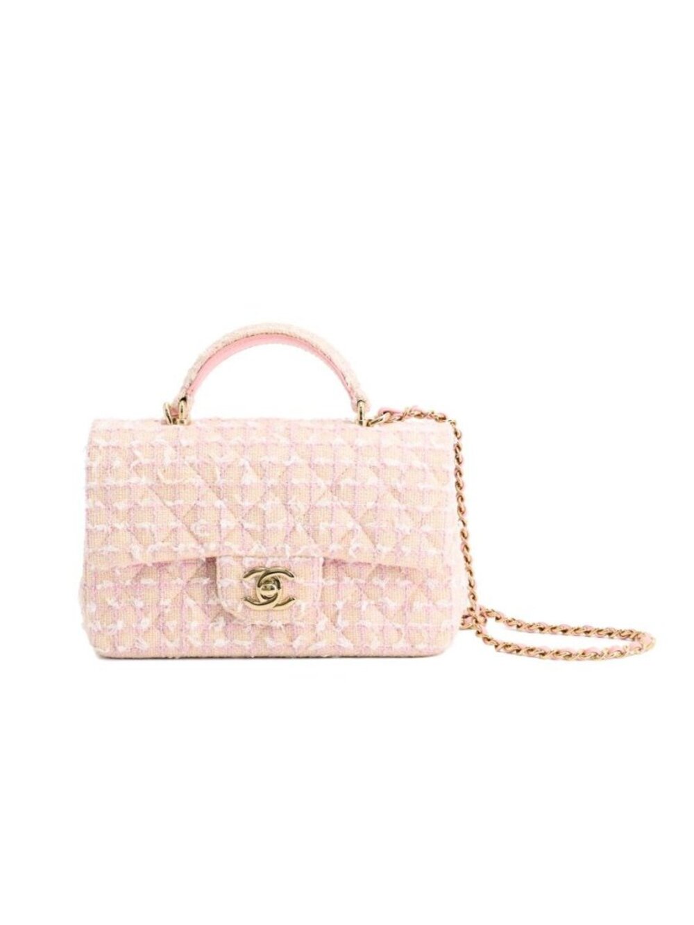 Chanel Shoulder Bag Top Handle Mini Flap